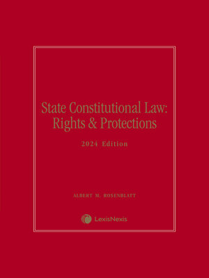 cover image of State Constitutional Law